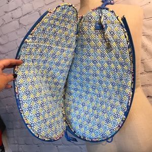NWT Vera Bradley CapriBlue Racquet Cover Sling Bag